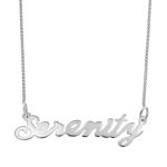 Serenity Name Necklace
