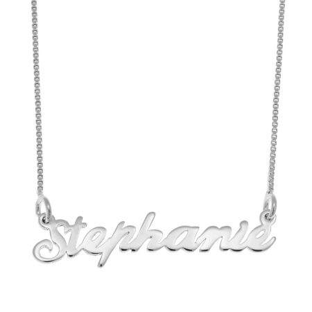 Stephanie Name Necklace in 925 Sterling Silver