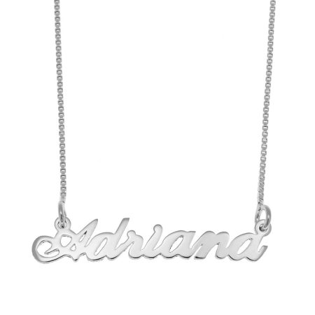Adriana Name Necklace in 925 Sterling Silver