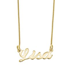 Lisa Name Necklace