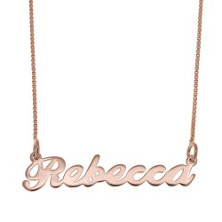 Rebecca Name Necklace