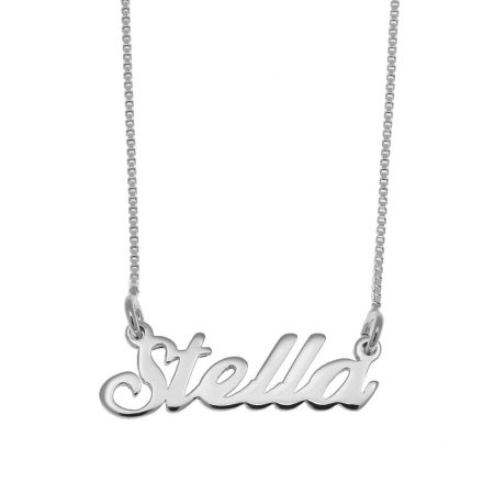 Stella Name Necklace in 925 Sterling Silver