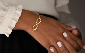 Personalized Infinity Bracelets