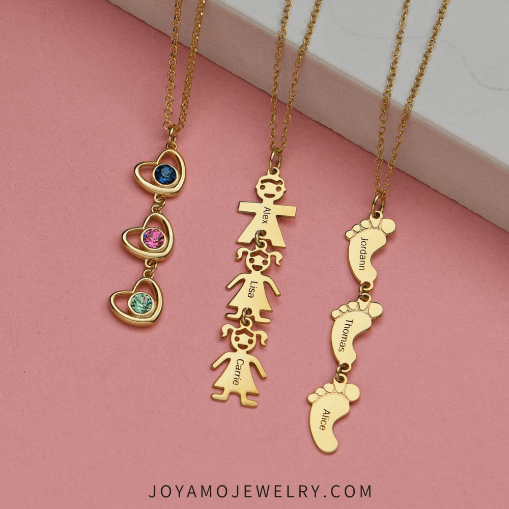 Personalized Push Presents Necklaces.