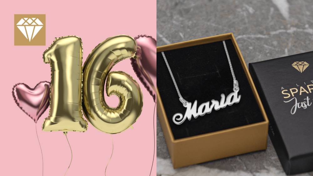 Personalized Name Necklace in Sterling Silver, Rose Gold Plating, and Yellow Gold Plating,