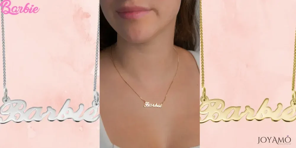 Personalized Barbie Necklace