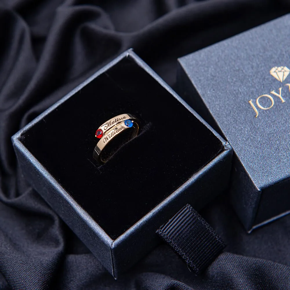 Custom Wrap Promise Ring