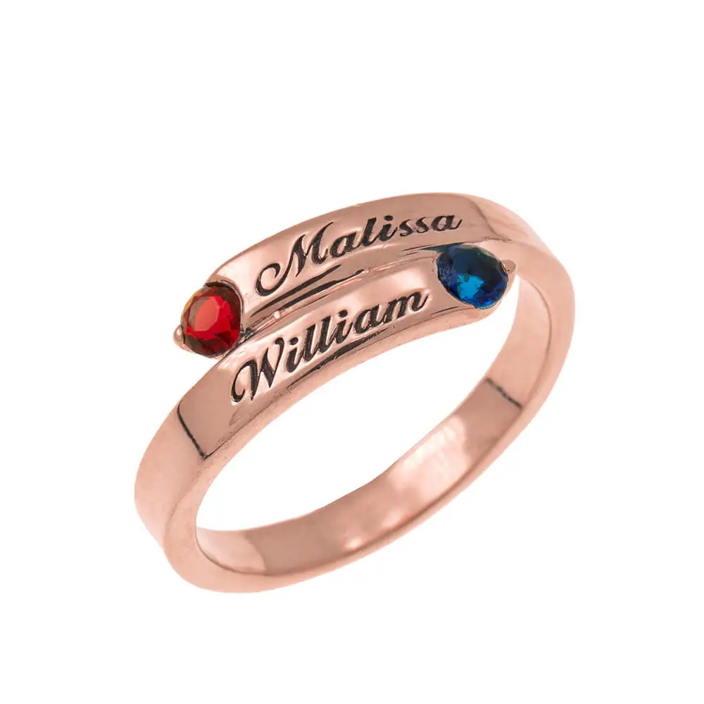 Custom Wrap Promise Ring