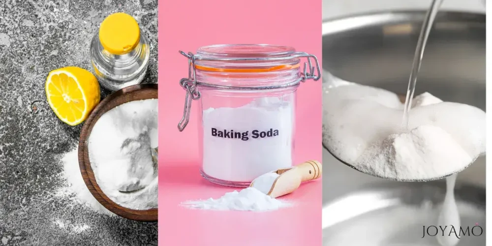 Baking Soda and Lemon Juice Method