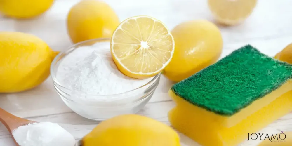 Lemon Juice and Baking Soda Method