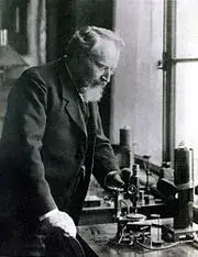 German physicist Otto Lehmann 1855-1922