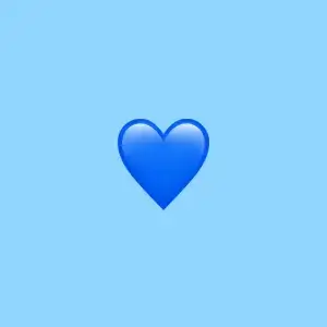 Blue Emoji