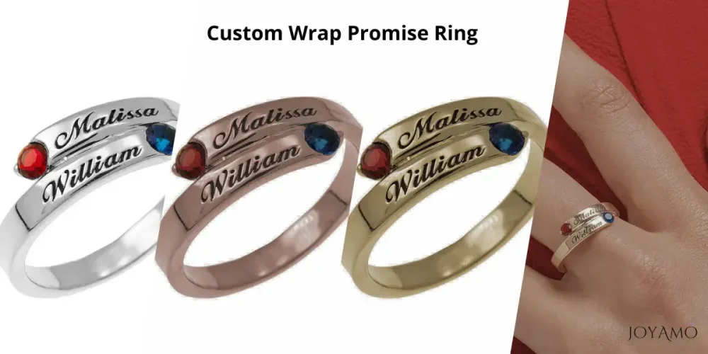 Custom Wrap Promise Ring

