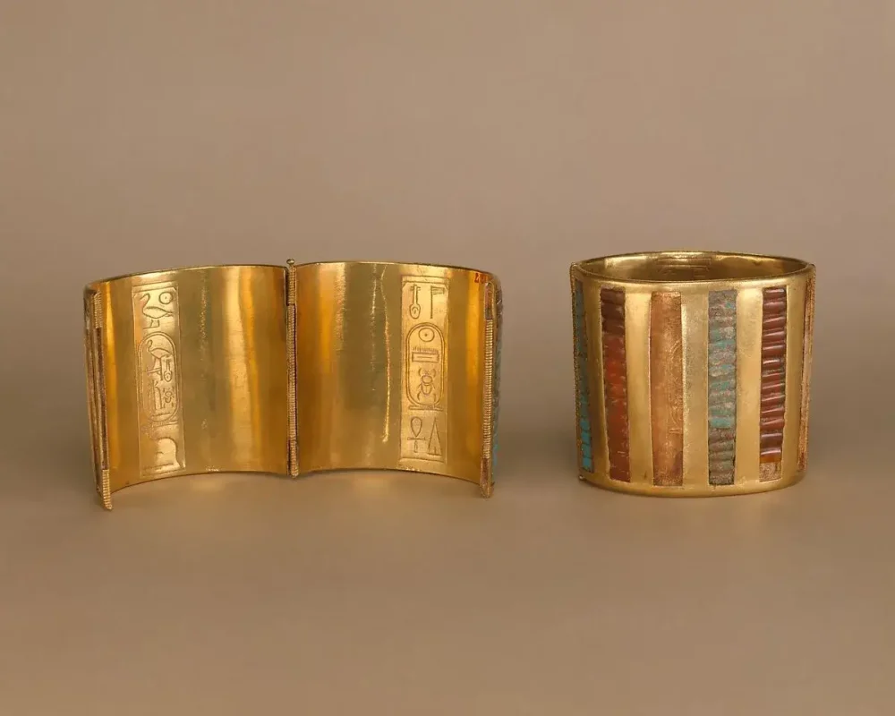 Egyptian Hinged Cuff Bracelet
New Kingdom
ca. 1479–1425 B.C.