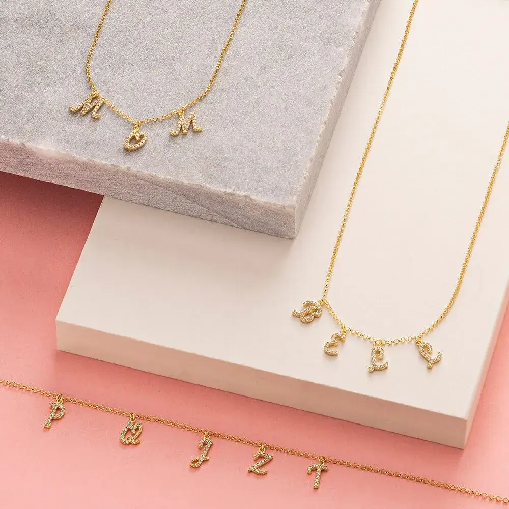 Letter Name Necklace