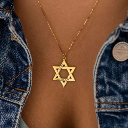 Star Of David Necklace 