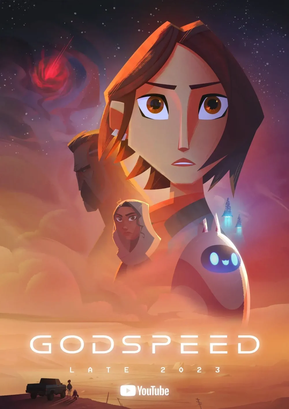 Godspeed (2023) Animation by 
Ben Bjelajac, USA