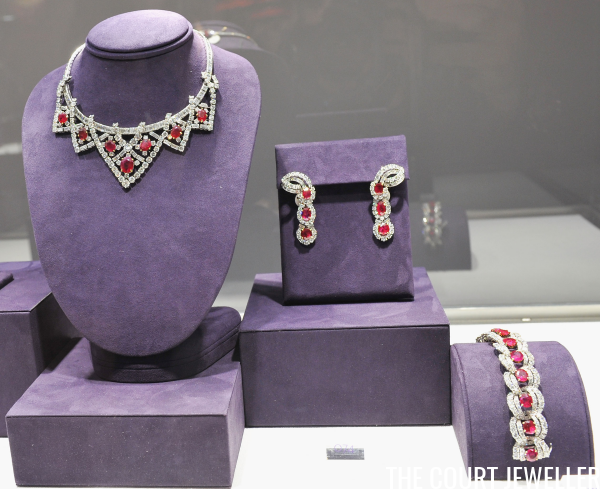 Elizabeth Taylor's Ruby and Diamond Necklace