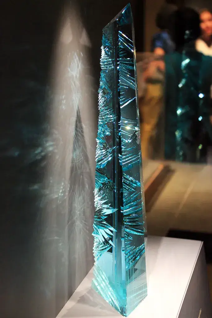 The Dom Pedro aquamarine is the world's largest cut aquamarine gem