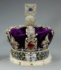 British Black Princes Ruby Crown